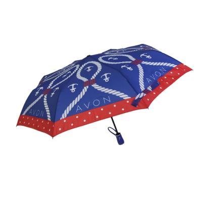 China Faltender Regenschirm kundenspezifische Rohseide-offene windundurchlässige Selbst3 für Damen zu verkaufen