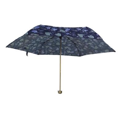 China Windproof Digital Printing Super Mini 190T Polyester Folding Umbrella for sale