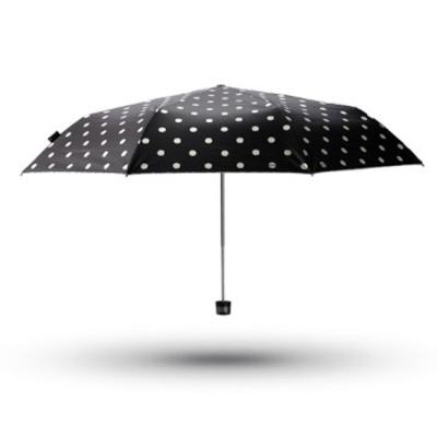 China Custom 3 Folding Digital Printing UV Coating Windproof Rain Umbrella for sale