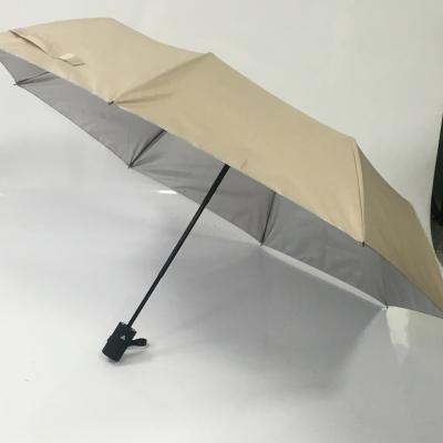 China 190T Pongee UPF30+ Sun Protection Umbrella With UV Coating for sale