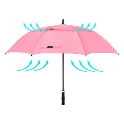 China Fabrik-Großhandelspersönlichkeits-Sublimations-Golf-Regenschirm kundenspezifischer Logo Prints Promotional Umbrella zu verkaufen