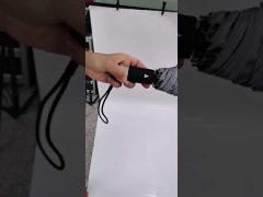 Auto Open Manual Close 3 Folding Leopard Print Umbrella With 8mm Metal Shaft