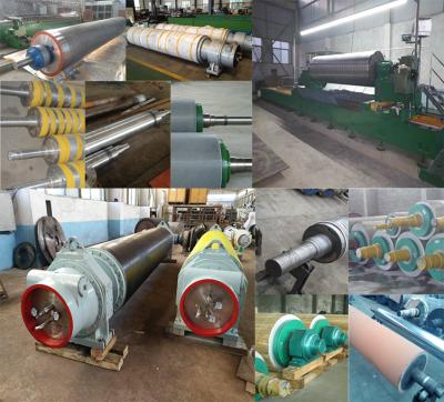 China Oem 1500mm máquina de papel rollos de alta temperatura resistente a los rollos máquina de papel en venta