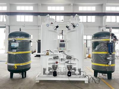 China Skid Mounted Liquid Nitrogen Generator 99% Cryogenic Nitrogen Generation Plant for sale