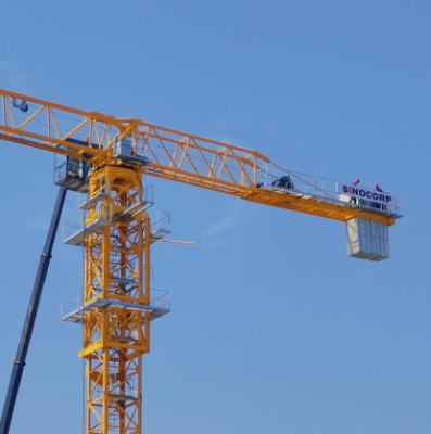 China Topless  Flat Top Tower Crane 10 Ton for sale