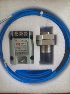 China DWQZ 25mm Rotational Speed Sensor Inductive Eddy Current Sensor Type for sale