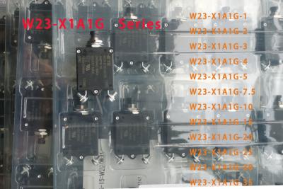 China W23-X1A1G-20 Thermal Circuit Breaker 1P 250V 20A Push Pull Actuator for sale