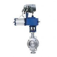 China Open Structure Power Station Butterfly Valve With Pneumatic Actuator for sale