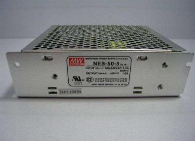 China 15W single Output Switching Power Supply , NES-50-5 5V10A Mean Well Power Supply for sale