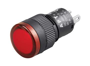 中国 φ12mm 6V -赤い表示燈が付いている 220V デジタルの速度表示器の耐久財 販売のため