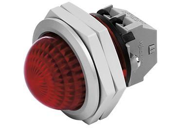 China Duarble Digital Speed Indicator Round Red With Φ35mm Light Hole for sale
