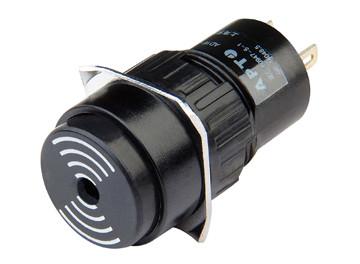 China Round Head 16mm Buzzer Digital Speed Indicator 80db With Continuous / Intermittent Sound for sale