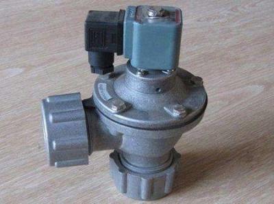 China Dust Collector Pulse Jet Valve , Water Air Pulse Right Angle Solenoid Pulse Valve With Nut for sale