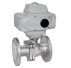 China WCB Actuator 300mm Electric Ball Valve PN1.6 RQ4P1FP16-D for sale