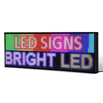 China Advertising Digital Board LED Monument Signs P6 RGB Outdoor Programmable for sale