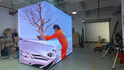 China 4 Sides P2.5 Corner LED Video Wall , Indoor Advertising LED Display for sale