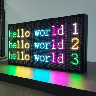 China WIFI Programmable P4RGB Outdoor LED Digital Signs For Store Advertising for sale