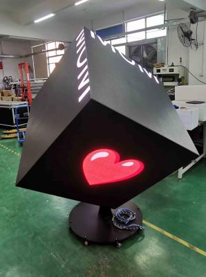 China Customized 640x640 Led Cube Screen 6 Sides Showing for sale