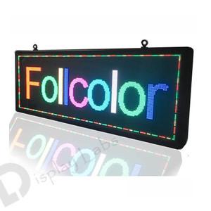 China Phone Programmable LED Programmable Signs 160*320MM Module LED Scrolling Sign P10 RGB for sale