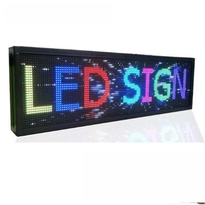 China P10 USB Programmable LED Window Display Signs 220V Indoor Led Signs For Business for sale