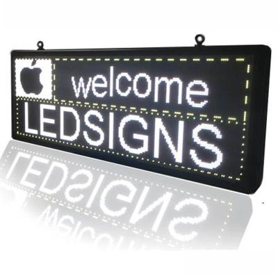 China Programmable Car Rear LED Window Display Signs P10 Full Color With WIFI Control for sale