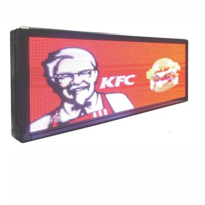 China Programmable Scrolling LED Window Display Signs Board P5MM Full Color for sale