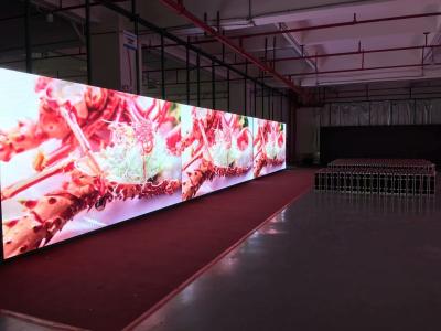 China 900cd Indoor Advertising LED Display Screen CE ROHS PSE UL Certificate for sale