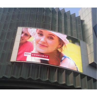 China 32x32 dots Outdoor LED Advertising Display , 1 8 scan LED Digital Billboard for sale