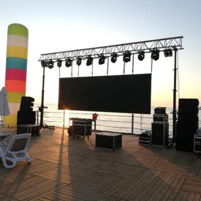 China P4.81 Led Video Screen Rental , 7.5kg Big Screen Hire For Events for sale