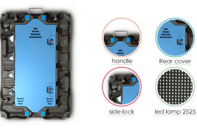 Chine écran de location extérieur de 500mmx1000mm LED 100000 heures de durée de vie à vendre