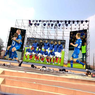 China Waterproof P3.91 Outdoor Rental LED Screen 128x256dots High Refresh for sale