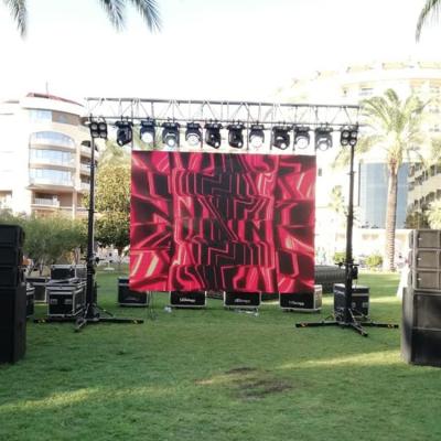 China Full Color Outdoor Rental LED Screen , P6mm Mobile Led Screen Hire for sale