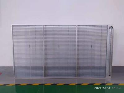 China Side Lighting P3.91-7.8 Transparent LED Screen With High Brightness See Through Led For Glass Entrance for sale