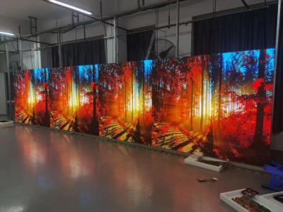 China P1.667 indoor lED display screen With 640 X 480mm Aluminum Cabinet for sale