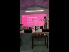 Inrichting High Refresh Kerk Led Display P3.076 Giet aluminium kast