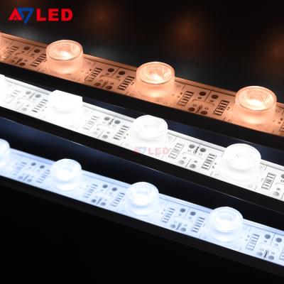 China Adled light 1 meters 18leds 28.8w waterproof IP67 Constant current side edge 24v lens rigid led bar for sale