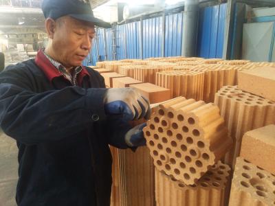 China 45-95% Al2o3 Alumina Silicate Refractory Brick Hot Blast Furnace Applied for sale
