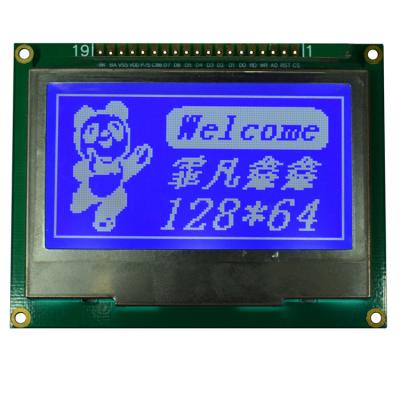 China Flat Rectangle COG LCD Display Graphic Dot Matrix WLED Back - Light Type for sale