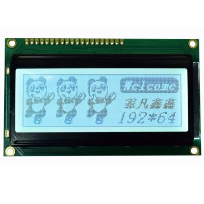China Módulo gráfico de la exhibición del LCD de la matriz de punto 192*64 para el equipo industrial del control en venta