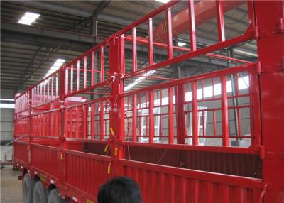 Chine d'enjeu/barrière en vrac de transport de cargaison remorque semi/de magasin maison de barre remorque semi à vendre