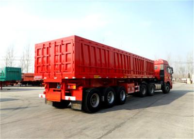China 40 feet fiberglass cargo box semi trailer / van semi trailer / grain semi trailer for sale