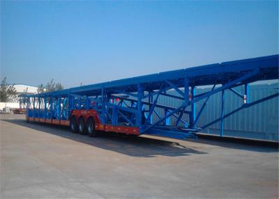 China 28T Landing gear full size 1100R 20 tire Car Hauler Trailer common mechanical for sale