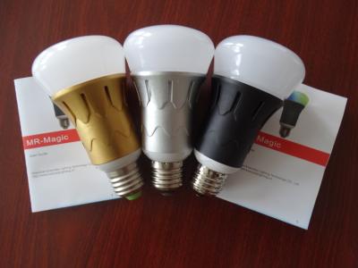 China Dimmable RGB bluetooth led light bulb E27 6 W For Restaurant for sale
