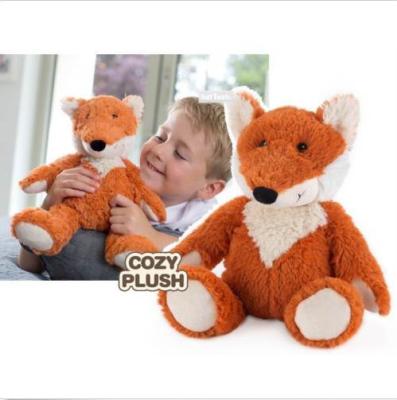China Warmies Fox Heated Stuffed Animals , Cozy Plush Microwave Heatable Soft Toys for sale