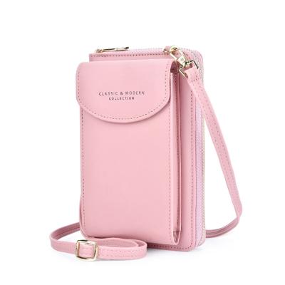 China One Shoulder Handy Crossbody Bag 20cm 7cm Phone Pouch For Ladies for sale