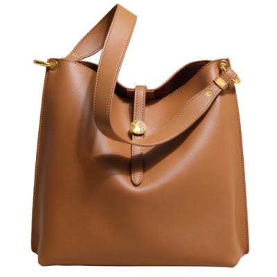 China Hasp Closure PU Shoulder Bag Armpit Leather Underarm Bag for sale
