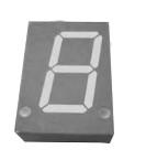 China Blue Colour Led 7 Segment Display 0.6 Inch Single Digit Common Anode for sale