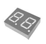 China Pantalla de siete segmentos de 0,43 pulgadas y 2 dígitos para juguetes de reloj digital en venta