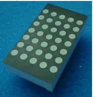 China Common Anode 5x7 Matrix Display , Led Dot Display 1.5 Inch Digit Height for sale