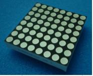 China Indoor LED 8x8 Dot Matrix Display 1.9 Inch With Grey Surface for sale